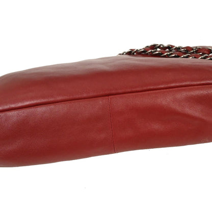 Chanel Red Lambskin Paris Dallas Stars and Stripes Flap Bag Shoulder Bag