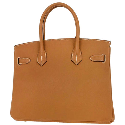 Hermes Toffee Epsom Birkin 30 Handbag