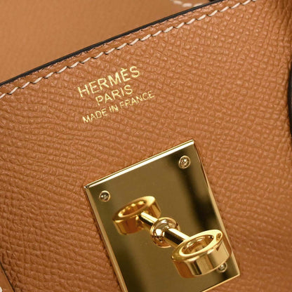 Hermes Toffee Epsom Birkin 30 Handbag
