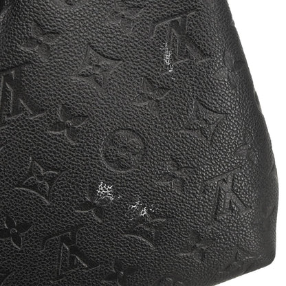 Louis Vuitton Black Monogram Empreinte Marignan Handbag M44544
