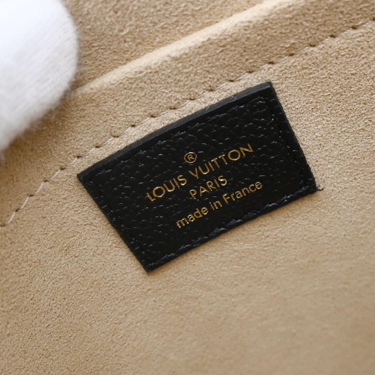 Louis Vuitton Black Monogram Empreinte Marignan Handbag M44544