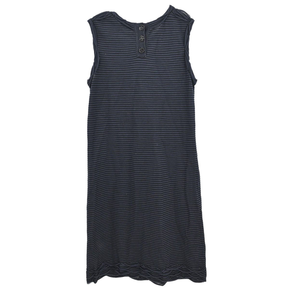 Chanel Sleeveless Dress Black #38