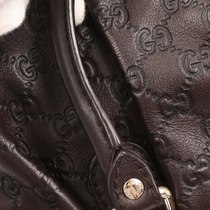 Gucci Brown Guccissima Sukey 2way Shoulder Handbag