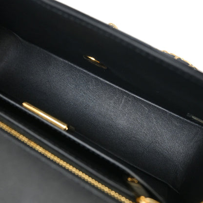 Chanel * 2017-2018 Black Crocodile Single Flap Shoulder Bag