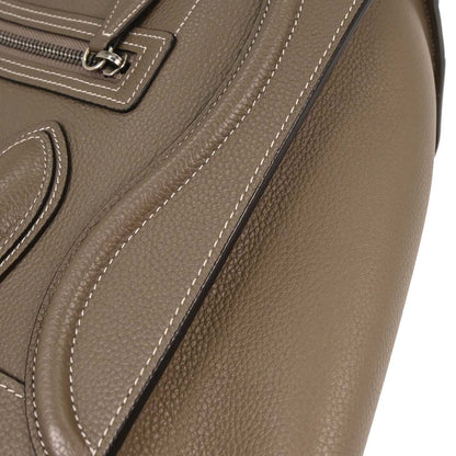 Celine Brown Luggage Micro Tote Handbag