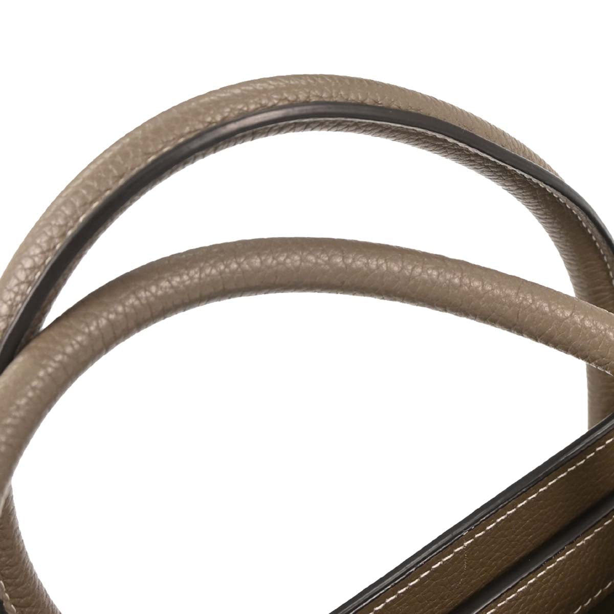 Celine Brown Luggage Micro Tote Handbag