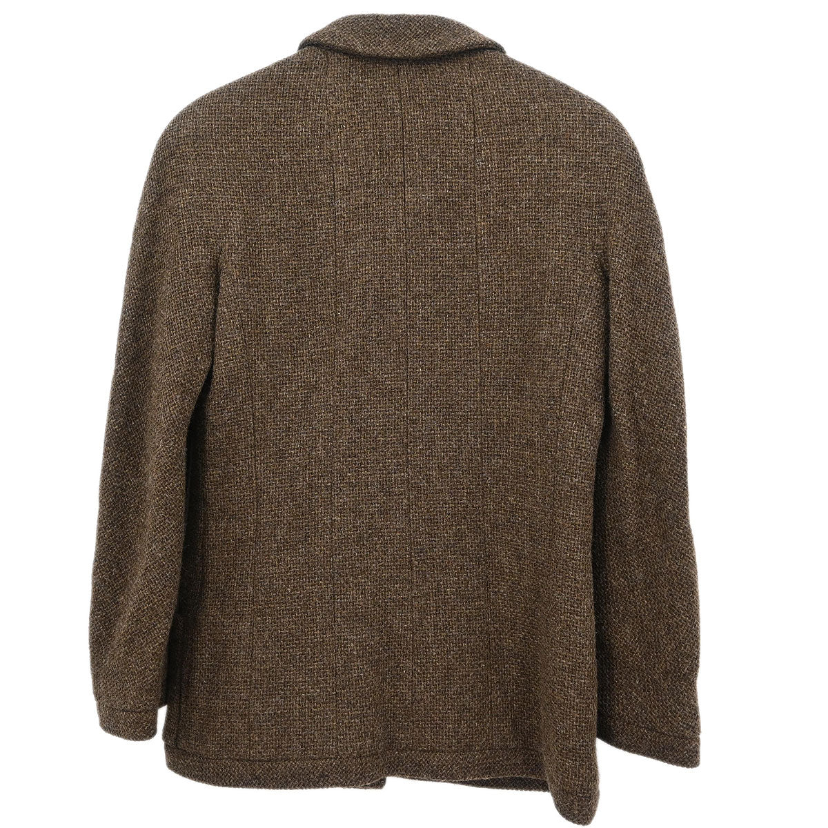 Chanel Single Breasted Jacket Brown