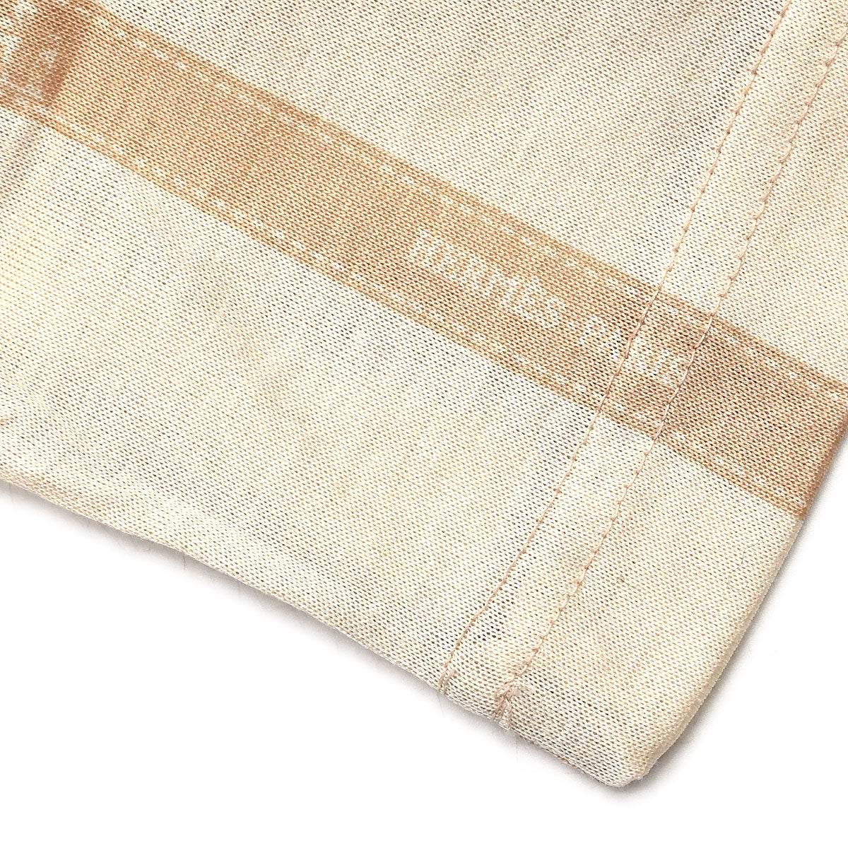 Hermes T-shirt Top Light Beige #S