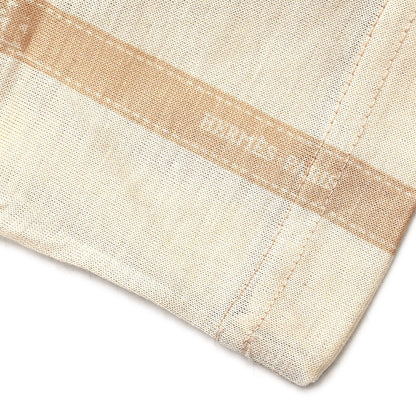 Hermes T-shirt Top Light Beige #S