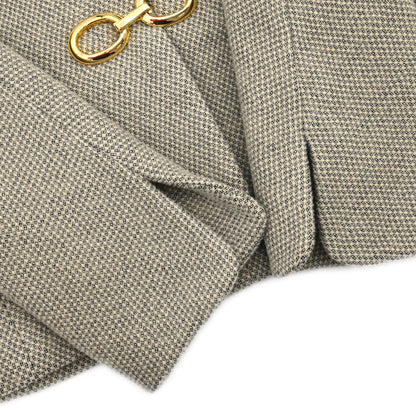 Christian Dior Setup Suit Jacket Skirt Brown #36–38