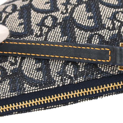 Christian Dior Navy Trotter Saddle Handbag