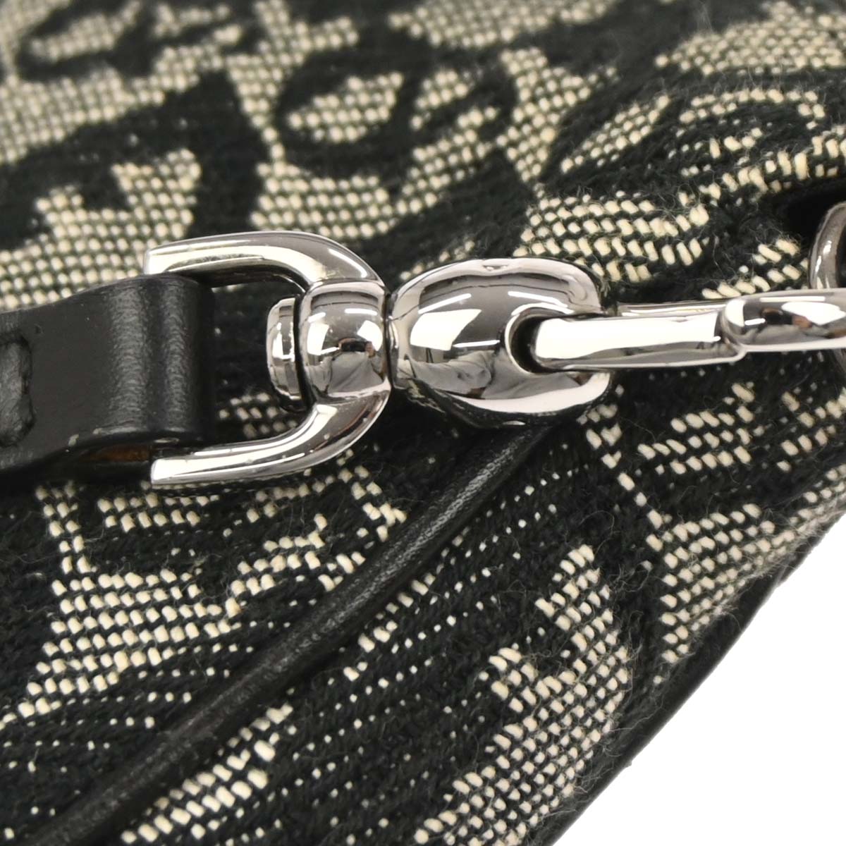 Christian Dior Black Trotter Saddle Handbag