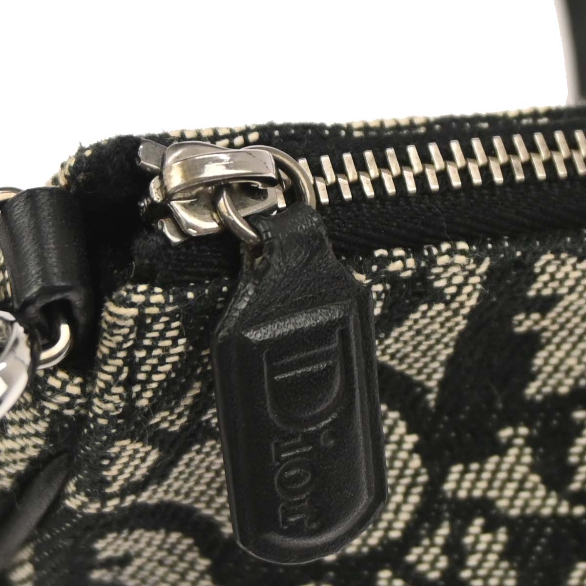 Christian Dior Black Trotter Saddle Handbag