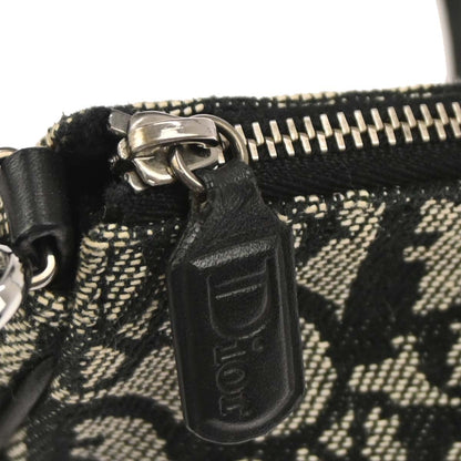 Christian Dior Black Trotter Saddle Handbag