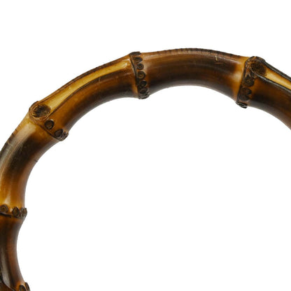 Gucci Black Bamboo 2way Shoulder Handbag