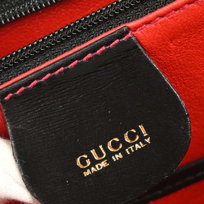 Gucci Black Bamboo 2way Shoulder Handbag