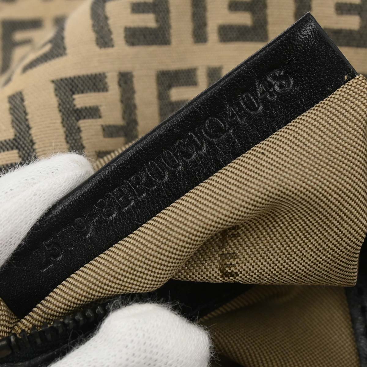 Fendi Beige Zucchino Handbag