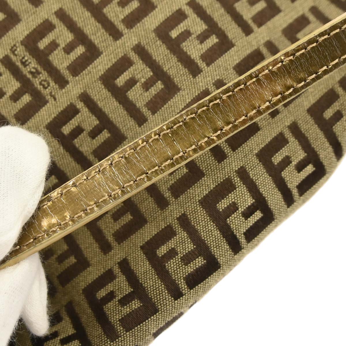 Fendi Beige Zucchino Handbag