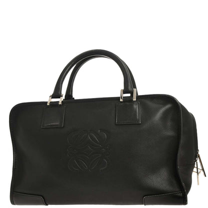 Loewe Black Leather Amazona 36 Handbag