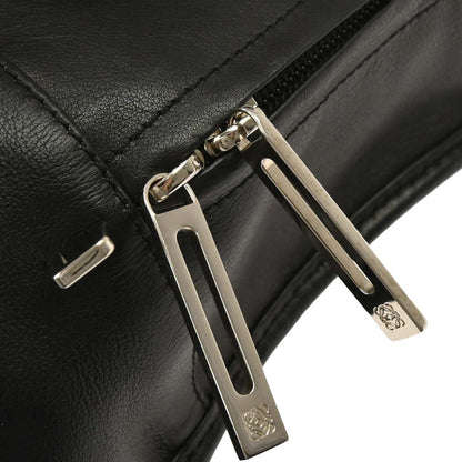 Loewe Black Leather Amazona 36 Handbag