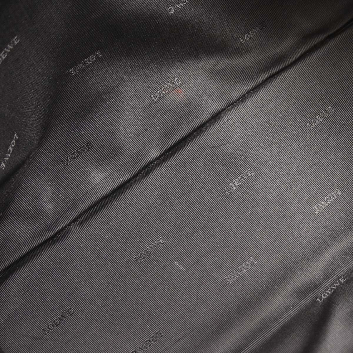 Loewe Black Leather Amazona 36 Handbag