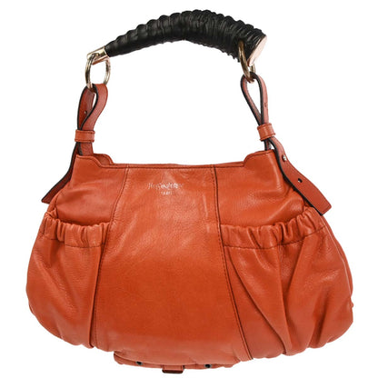 Yves Saint Laurent 2000s Vermilion Red Leather Mombasa Bag