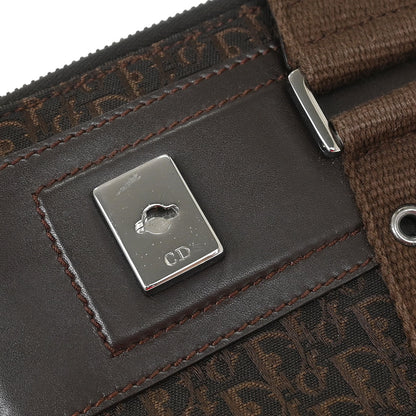 Christian Dior Brown Street Chic Trotter Tote Handbag