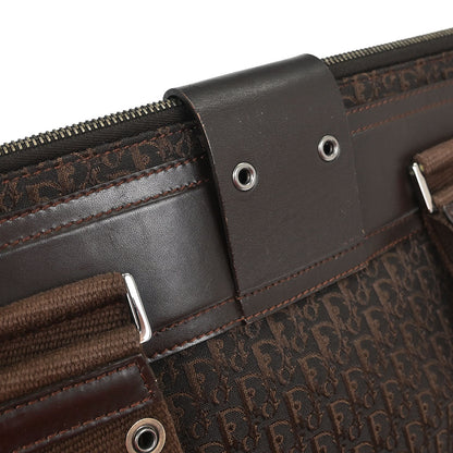 Christian Dior Brown Street Chic Trotter Tote Handbag