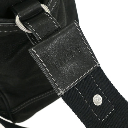 Loewe * Black Leather Tote 2way Shoulder Handbag
