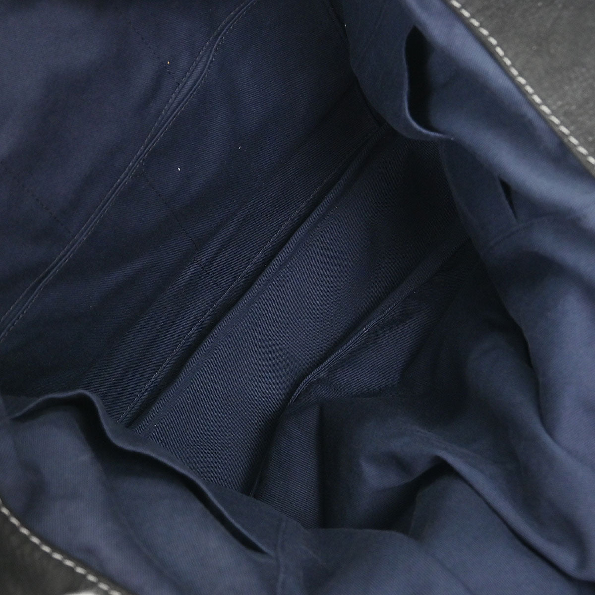 Loewe * Black Leather Tote 2way Shoulder Handbag