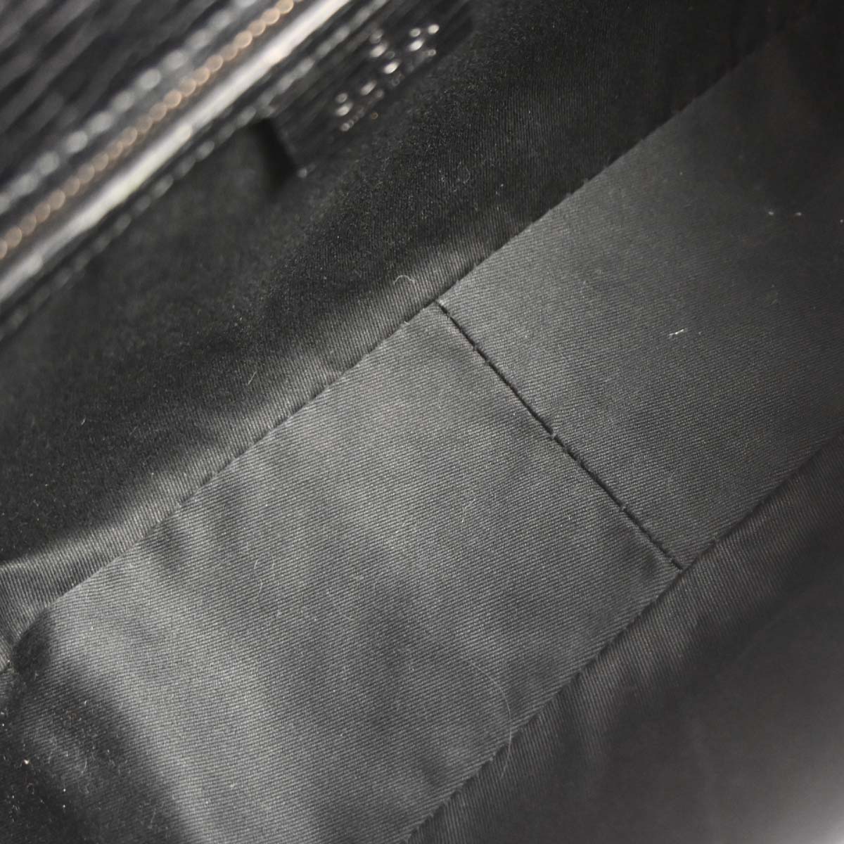 Gucci Black Horsebit GG Shoulder Bag