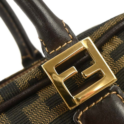 Fendi Brown Zucca 2way Shoulder Handbag