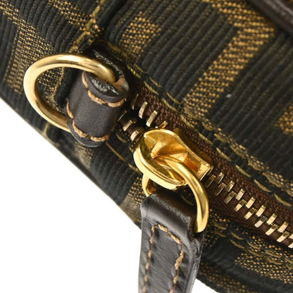 Fendi Brown Zucca 2way Shoulder Handbag