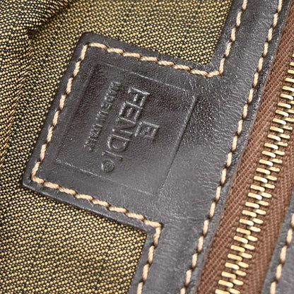 Fendi Brown Zucca 2way Shoulder Handbag