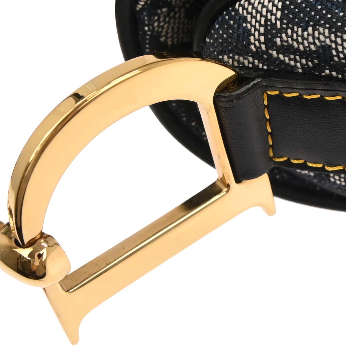 Christian Dior Navy Trotter Saddle Handbag