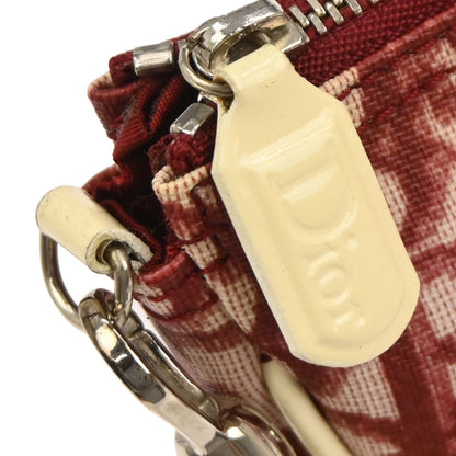 Christian Dior Red Trotter Saddle Handbag