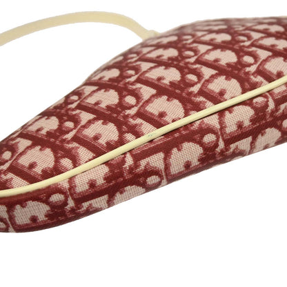 Christian Dior Red Trotter Saddle Handbag
