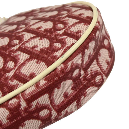 Christian Dior Red Trotter Saddle Handbag