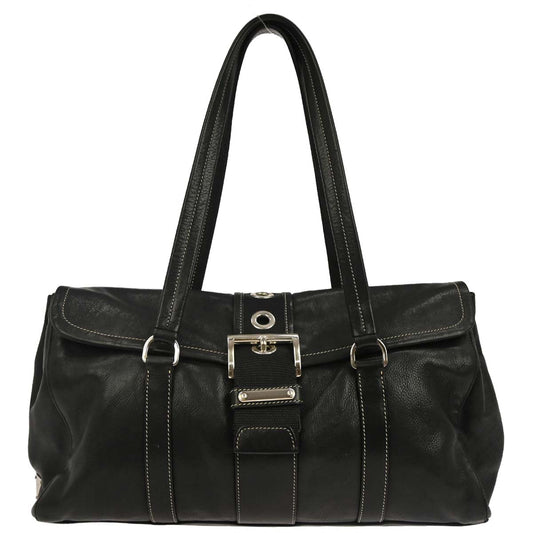 Prada Black Leather Handbag