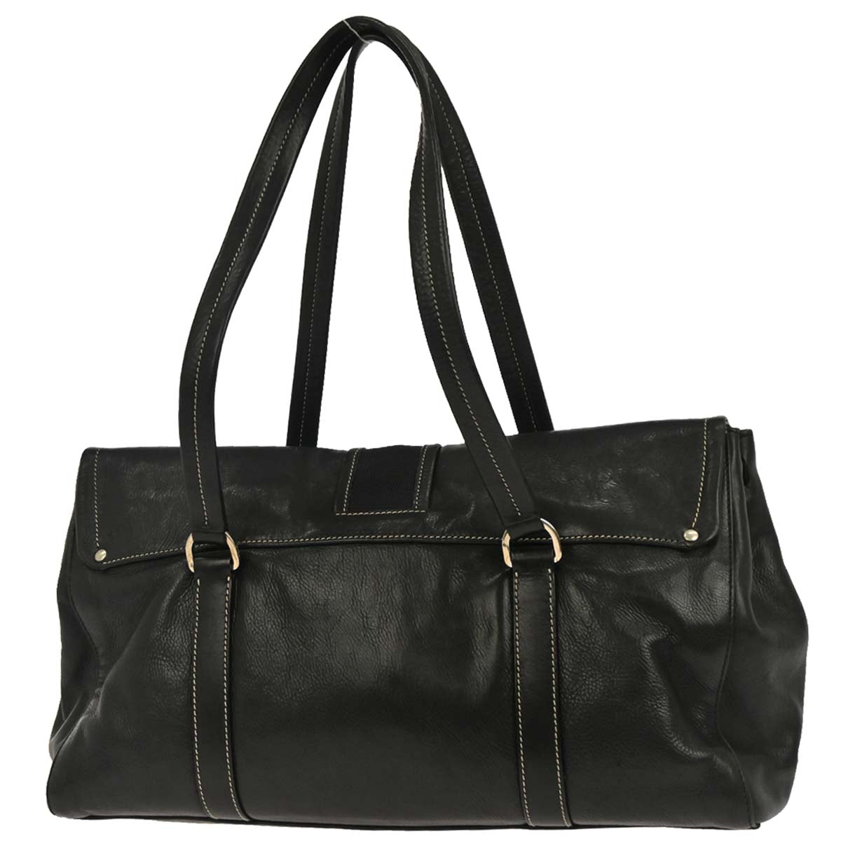 Prada Black Leather Handbag