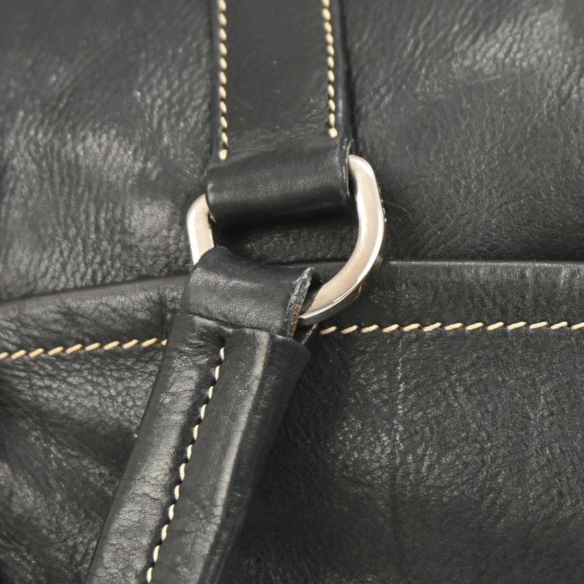 Prada Black Leather Handbag