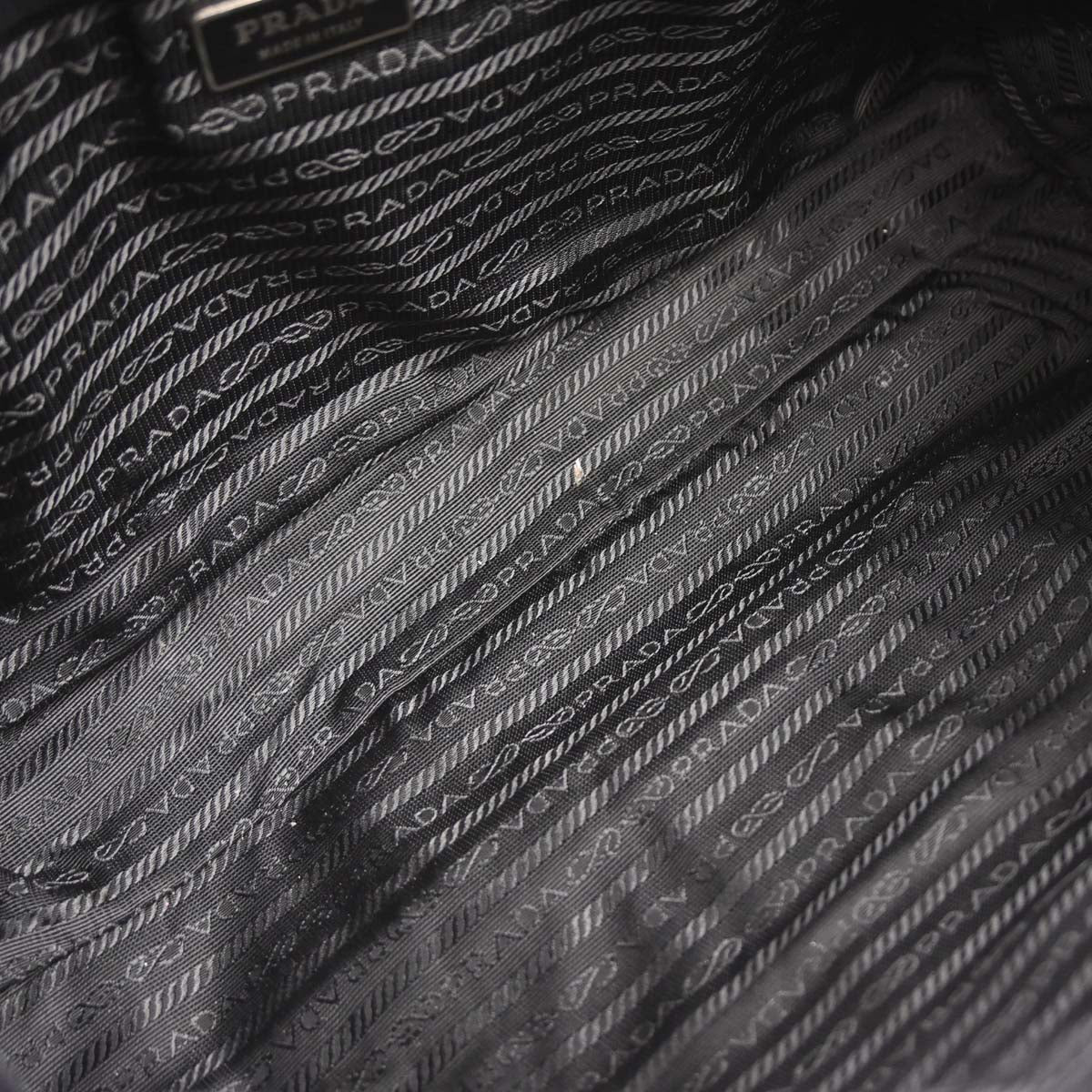 Prada Black Leather Handbag