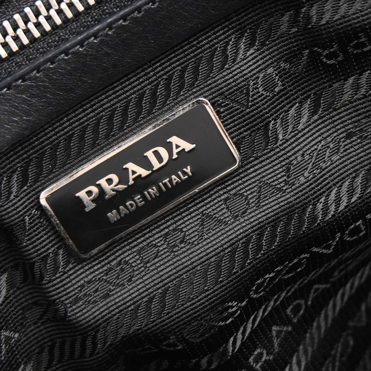 Prada Black Leather Handbag