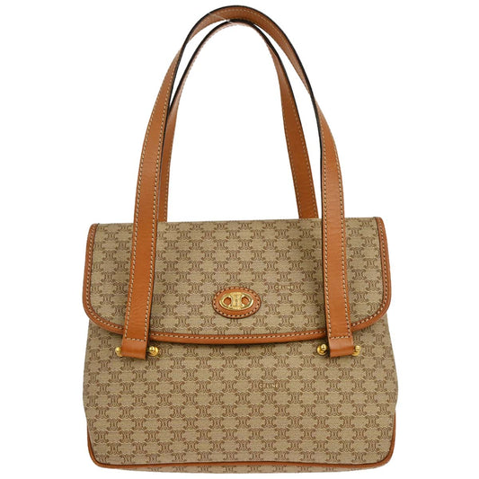 Celine Beige Macadam Handbag