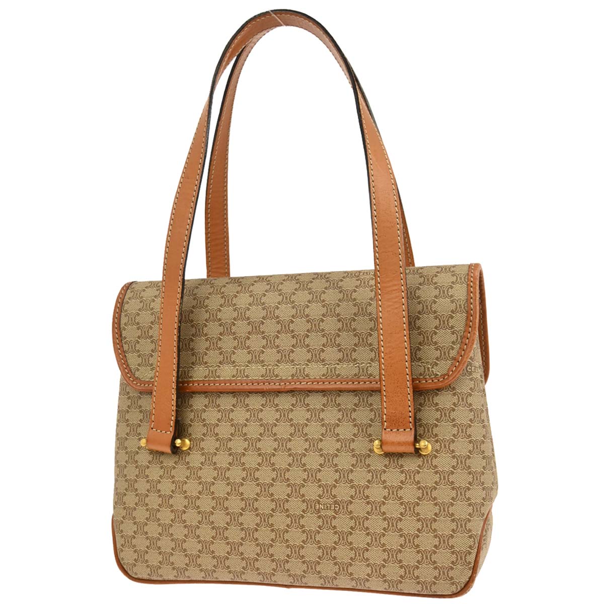 Celine Beige Macadam Handbag