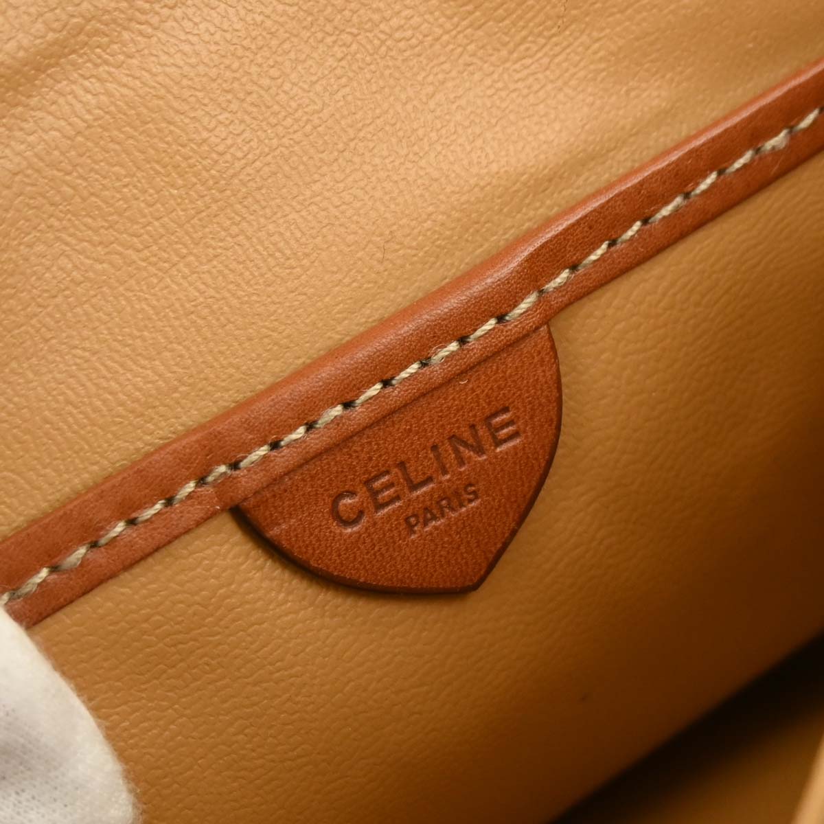 Celine Beige Macadam Handbag