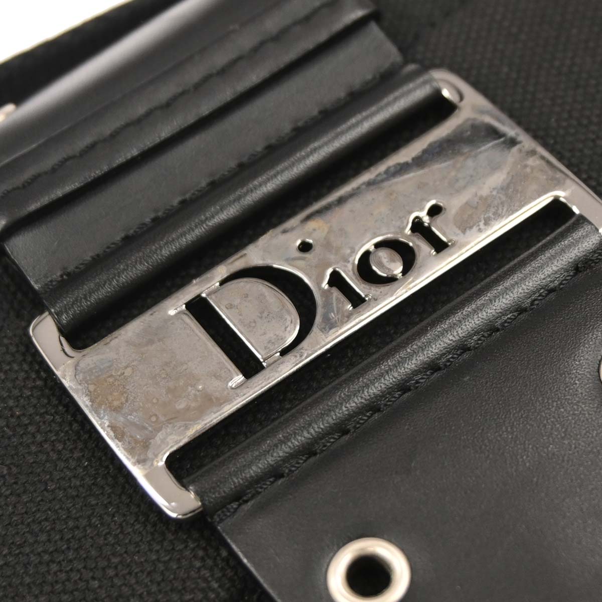 Christian Dior Black Columbus Shoulder Bag