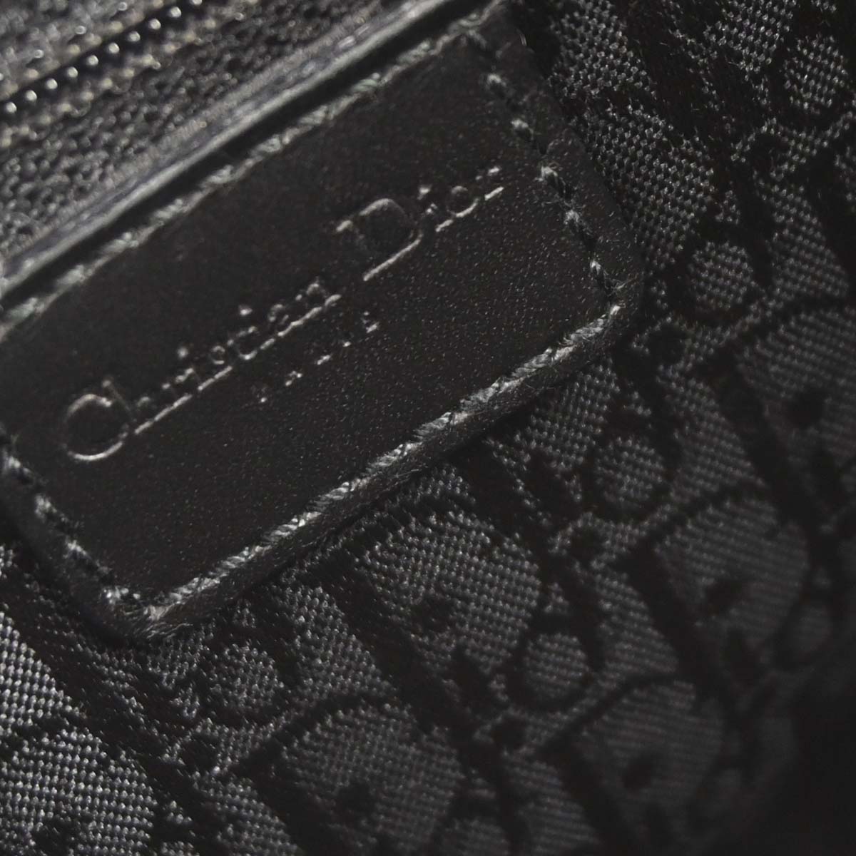 Christian Dior Black Columbus Shoulder Bag