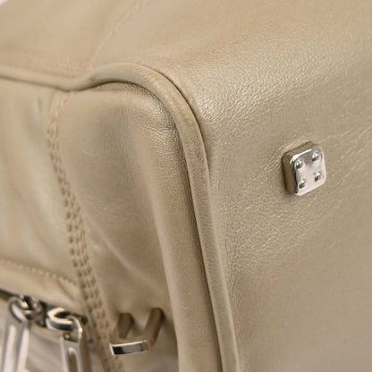 Loewe Ivory Leather Amazona 36 Handbag