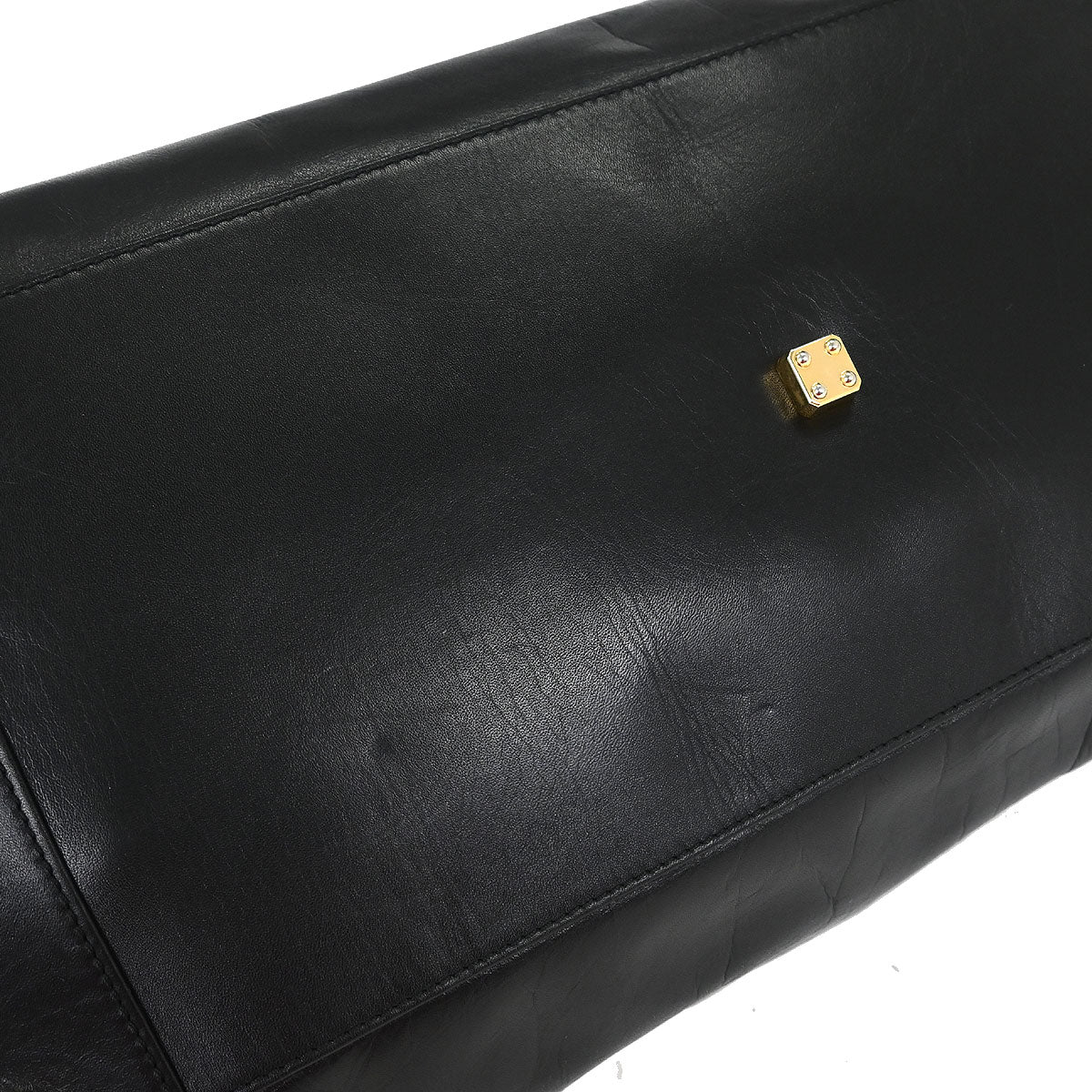 Loewe Black Leather Amazona 50 Handbag